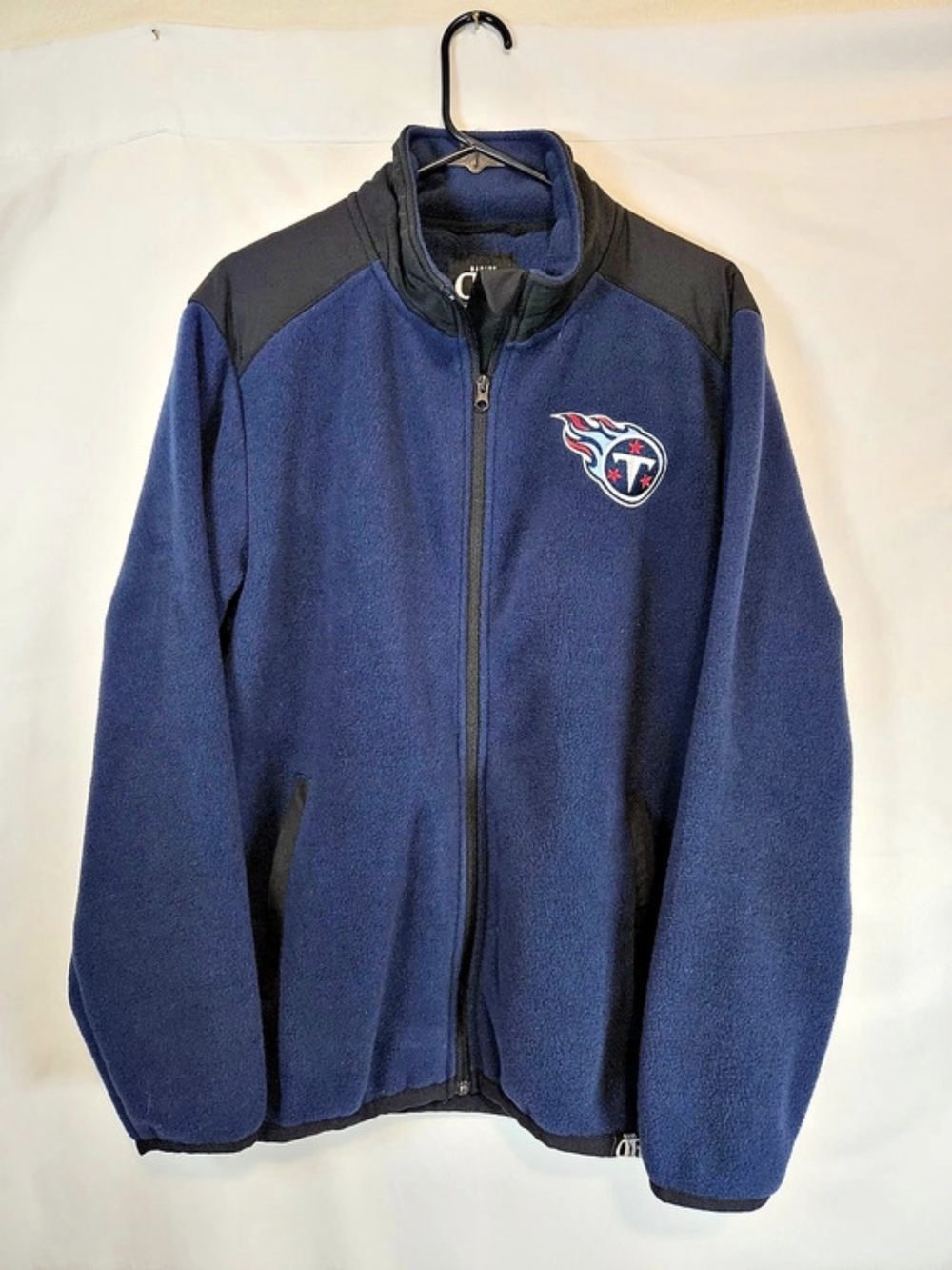 Darius Rucker Titanium Series fleece jacket Men's Blue Size Large Tennessee